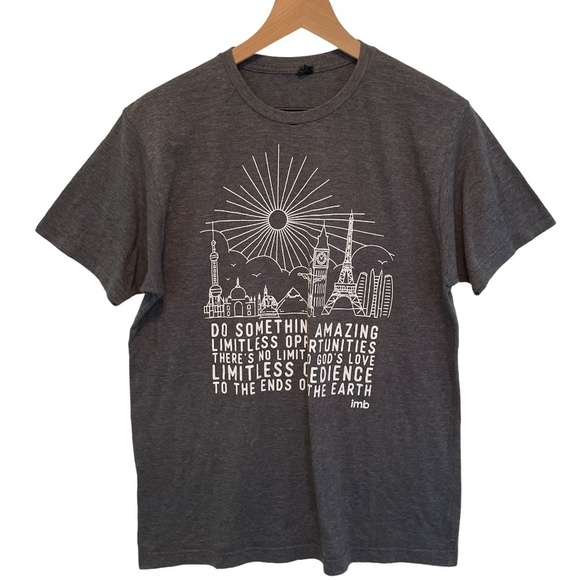 Tulley iMB John Piper Short Sleeve Shirt Gray White Cotton Casual - Picture 1 of 8